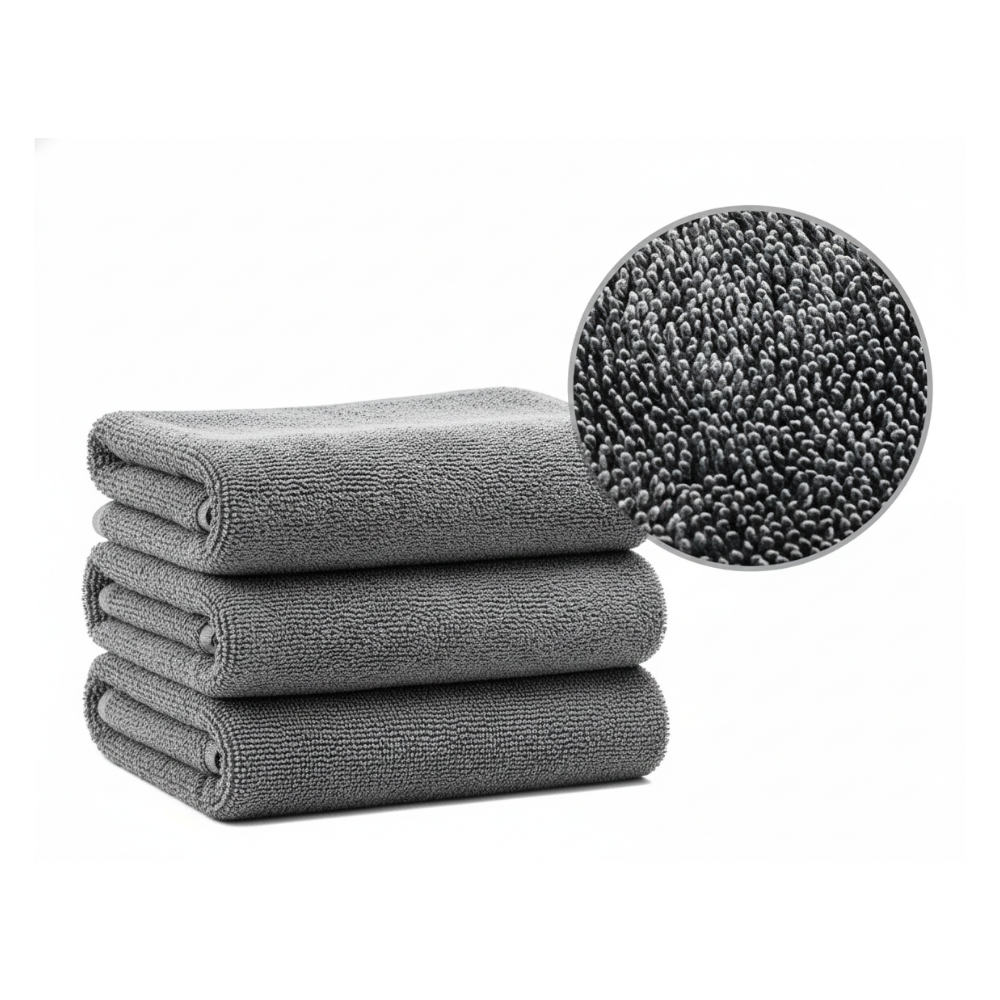 Professional Microfiber Car Drying Towel with High Absorbency | Versatile Automotive Cloth for Streak-Free Drying