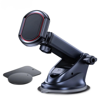 Universal Magnetic Car Phone Holder with Strong Suction & 360° Rotation for Easy Driving