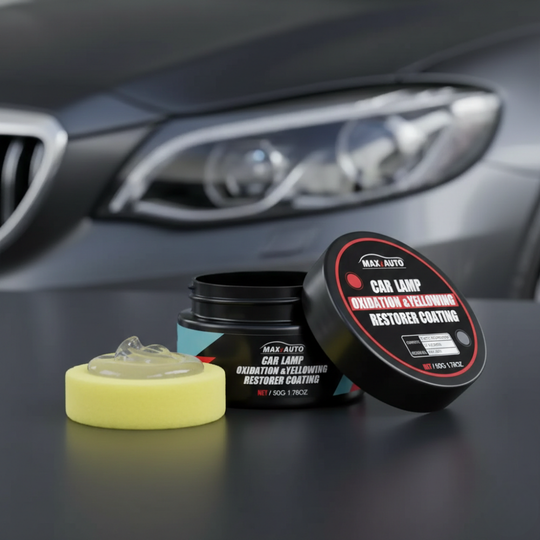 Headlight Restoration Kit | Professional Cleaner & Polish for Clarity | Easy Scratch Remover for Better Night Driving