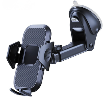 Universal Car Phone Holder with Strong Suction Cup | 360° Rotation for Safe Driving