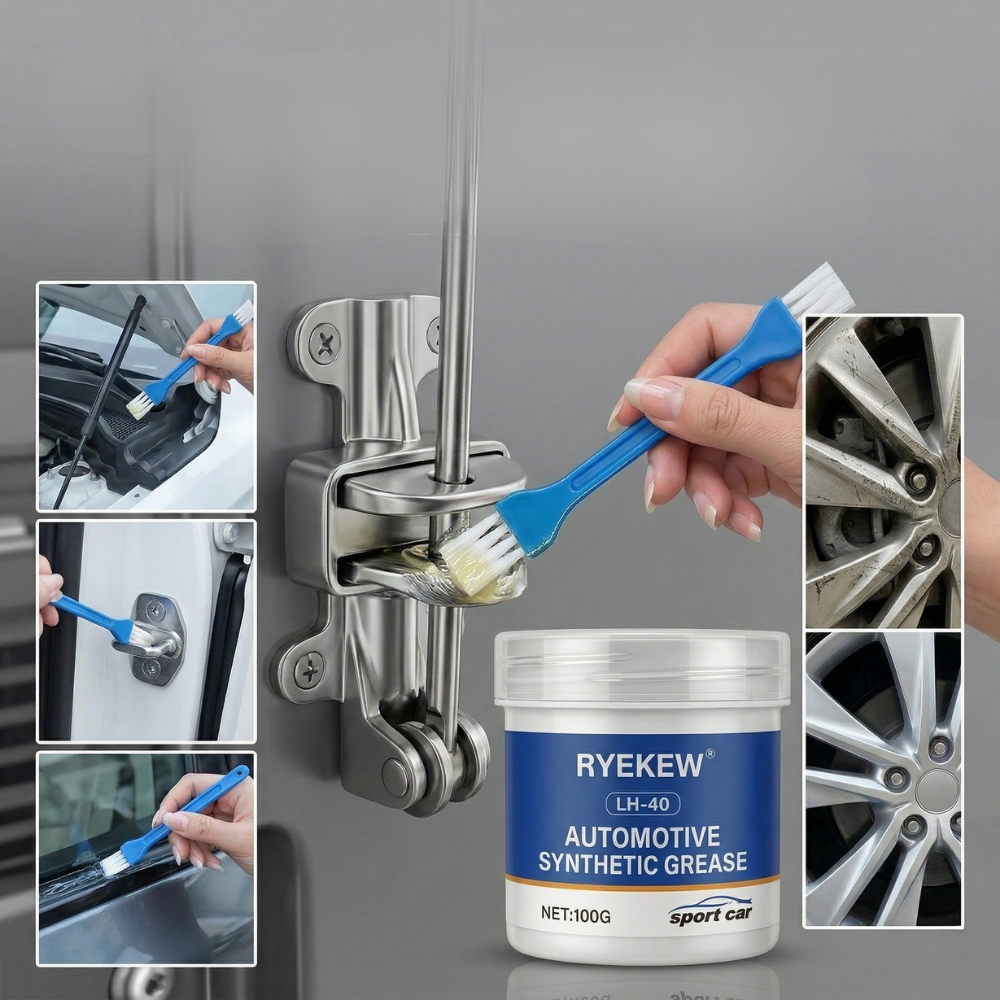 Multi-Purpose Automotive Grease Lubricant for Door Channels & Sunroof Tracks