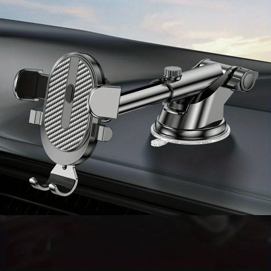 360° Rotating Dashboard Phone Holder Mount for Easy Navigation with Universal Compatibility