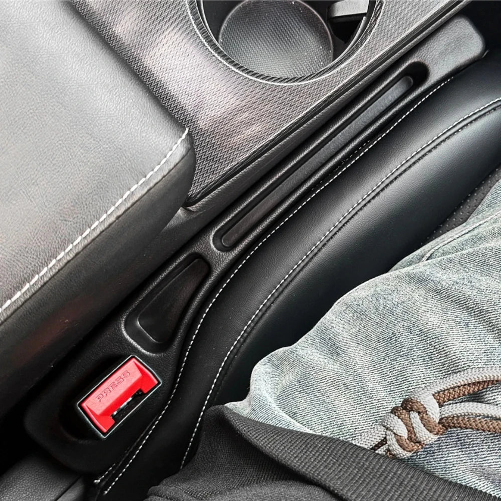 Car Seat Gap Filler | Durable Storage Box with Space-Saving Design | Convenient Accessory for Clutter-Free Driving 3
