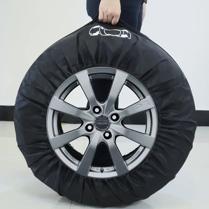 Universal Tyre Cover | Waterproof Dustproof Storage Bags for Tire Protection 5